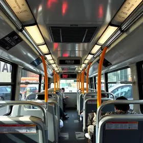 ônibus com ar-condicionado