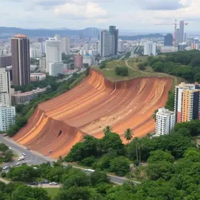 deslizamentos de terra