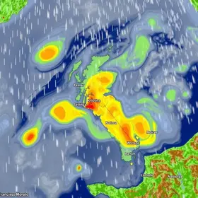 Francisco Morato dia com chuva