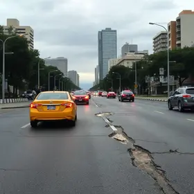 buracos em São Paulo