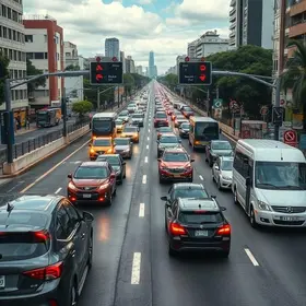 Congestionamento em São Paulo