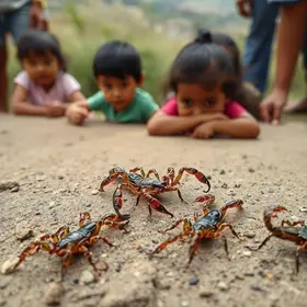 casos de escorpiões