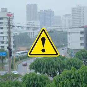 alerta amarelo chuvas intensas São Paulo