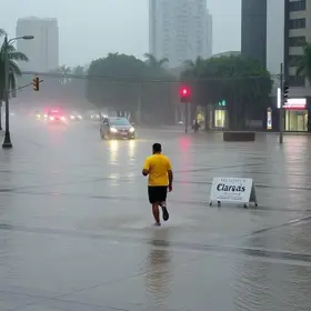 alerta laranja chuvas intensas São Paulo