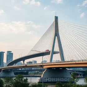 obras na ponte A Tribuna