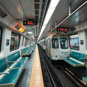 linhas metropolitanas operam com novos horários