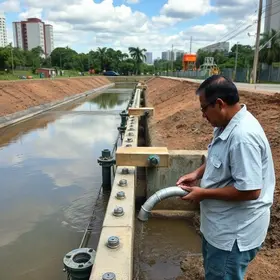tratamento de esgoto