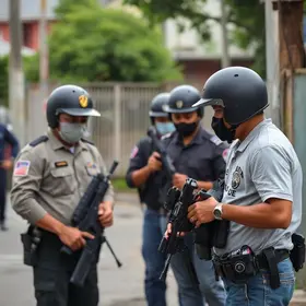 Operação gangue da correntinha em Francisco Morato