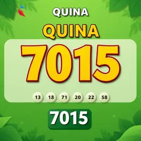 Resultado da Quina 7015