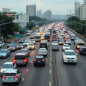 trânsito em SP
