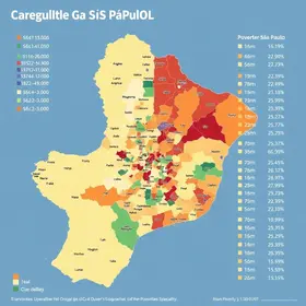 desigualdade na Grande SP