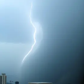 alerta laranja de tempestade
