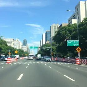 interdições de vias na Zona Oeste de São Paulo