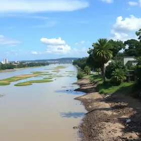 pacote de obras para despoluir o Rio Tietê