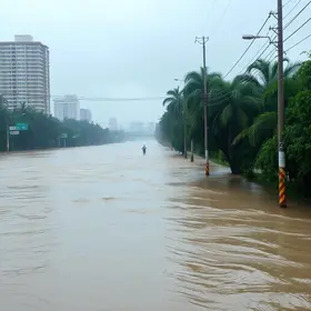 transbordamento dos rios em SP